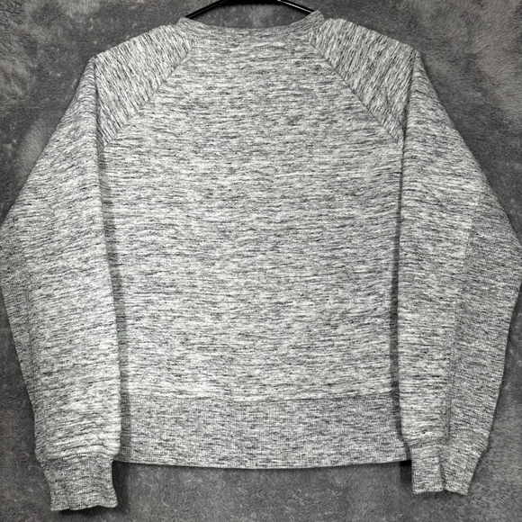 Etonic Women’s Sweatshirt XS Gray Long Sleeve Athletic Pullover with Side Zip - Picture 6 of 6